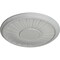 Ekena Millwork Leandros Ceiling Medallion (Fits Canopies up to 6 3/8"), Hand-Painted Frost, 19 7/8"OD x 1 1/4"P CM22LNFRF - alternate 3